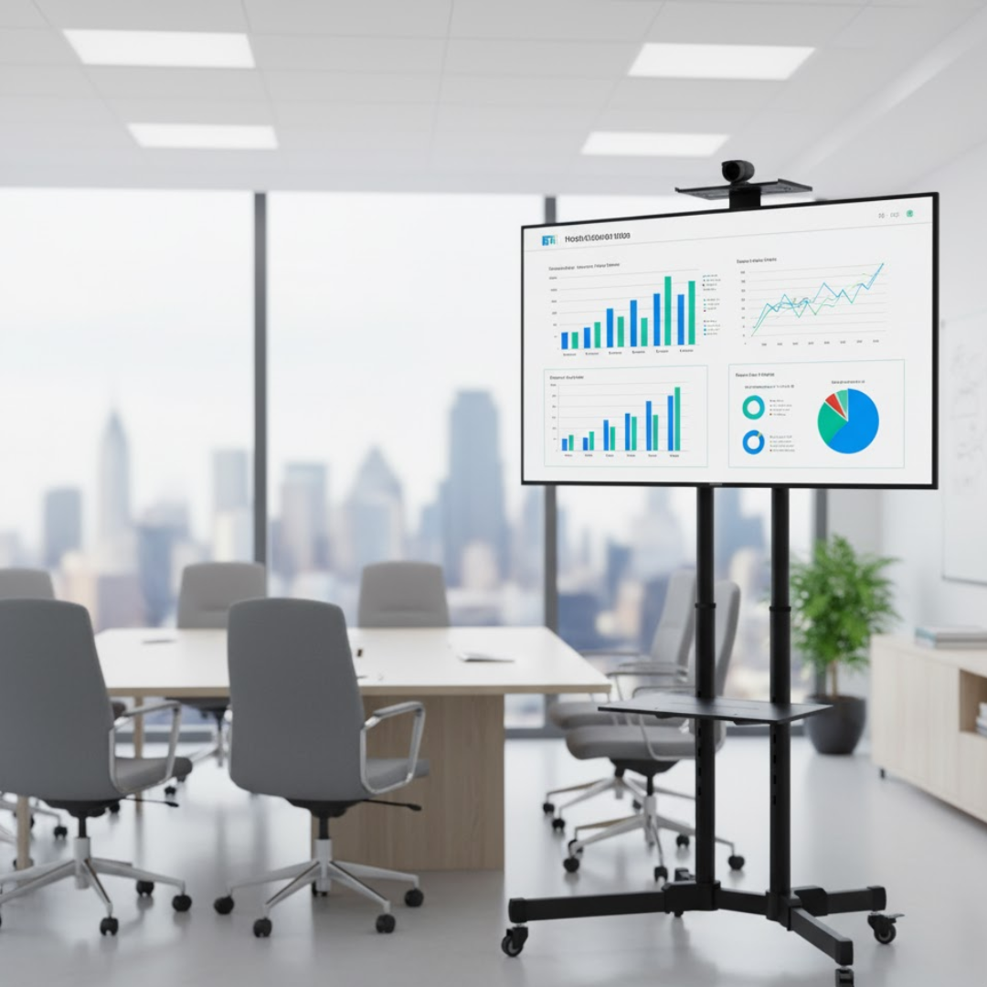 Pedestales con soporte para TV